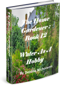 3D Cover The Home Gardener Book 12