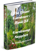 3D Cover The Home Gardener Book 23