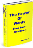 3D Cover The Power of Words Bk 2 Headlines